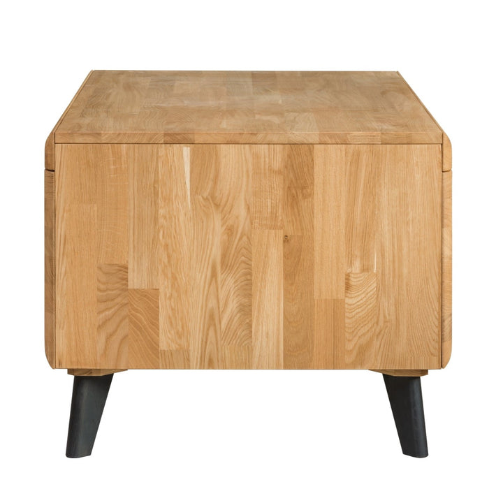 VESKOR Table basse Madrid en bois de chêne massif Meubles nordiques modernes