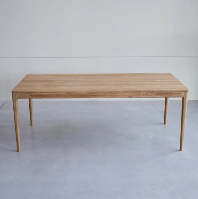VESKOR table en bois massif de chêne Bergame meubles nordiques modernes