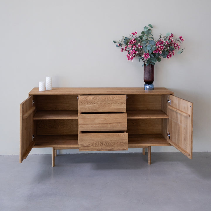 veskor- commode- bois massif- chêne -nordic- scnadinavian- retro- kodama 3