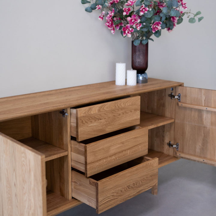 veskor- commode- bois massif- chêne -nordic- scnadinavian- retro- kodama 3