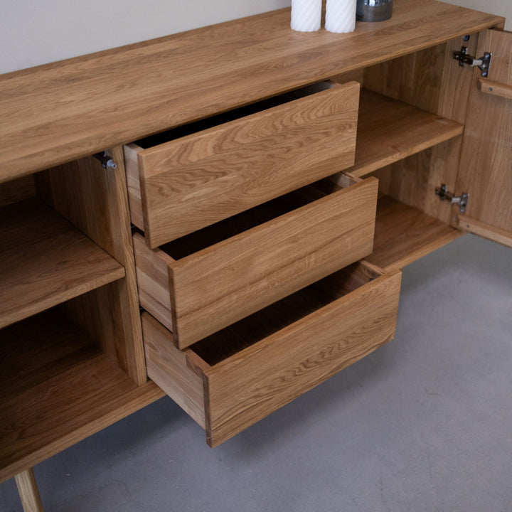 veskor- commode- bois massif- chêne -nordic- scnadinavian- retro- kodama 3