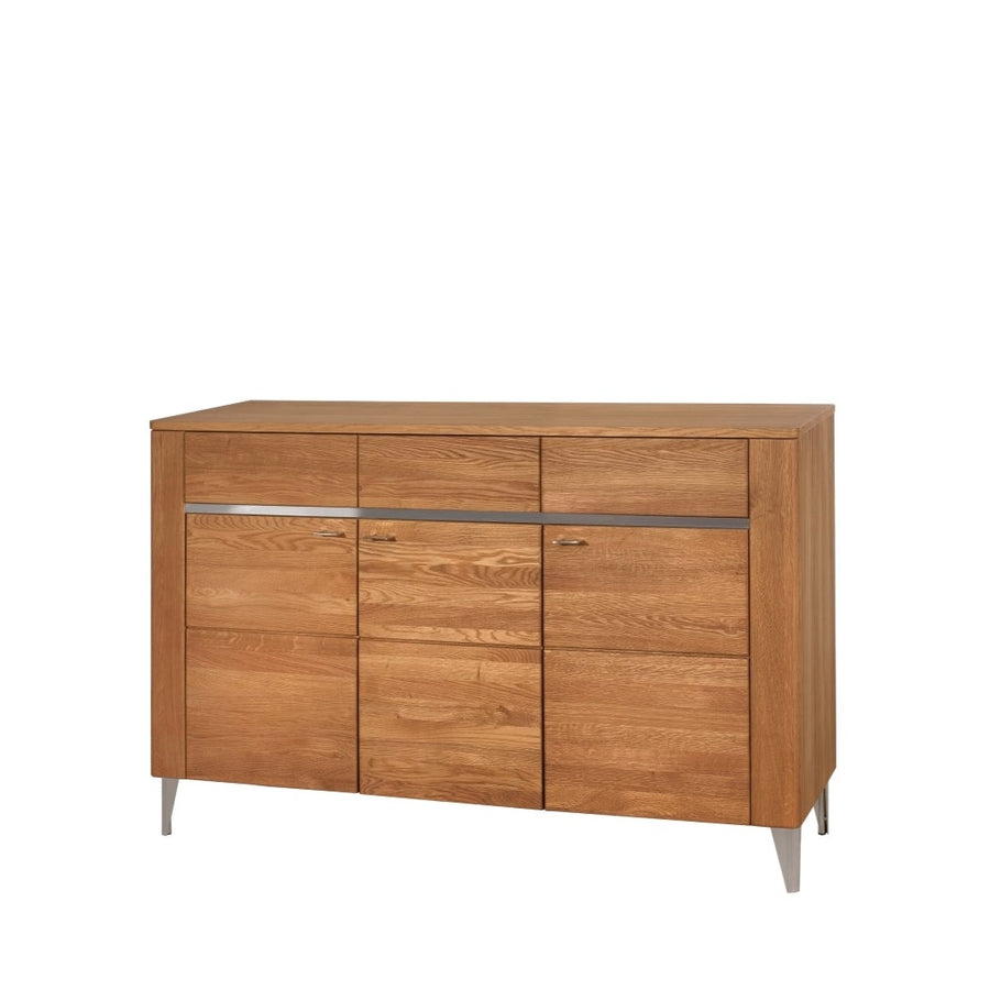 VESKOR Buffet en chêne massif de la collection Latina Meubles nordiques au design moderne