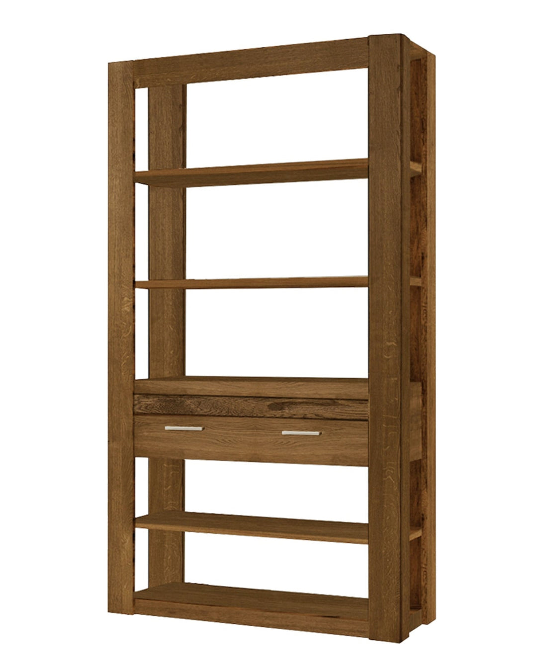 VESKOR Etagère en chêne massif de la collection Velvet. Meubles nordiques au design moderne.