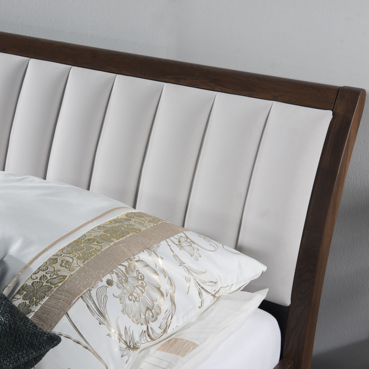 Lit en chêne PORTI 76, 160 x 200 cm | VESKOR