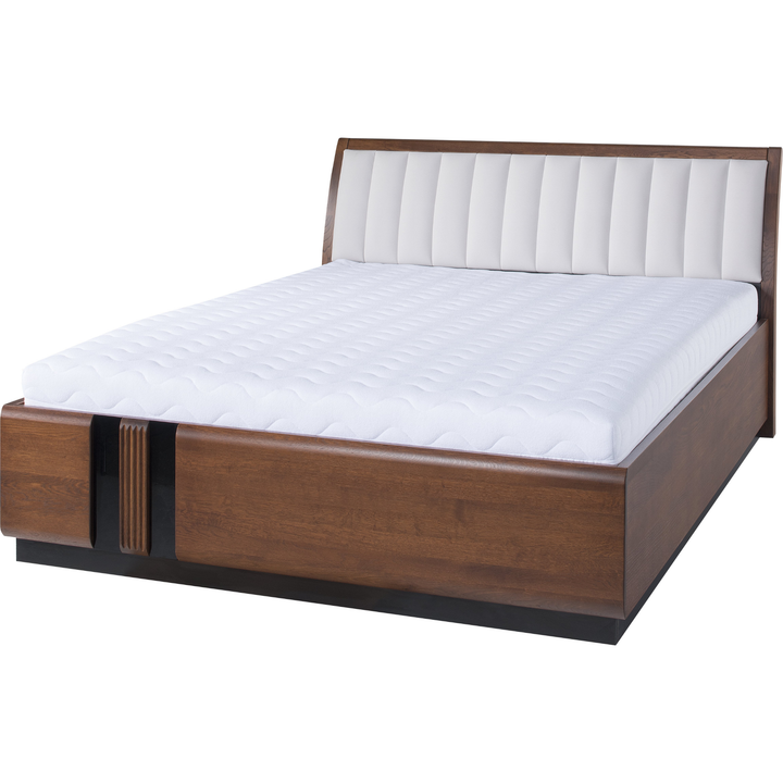 Lit en chêne PORTI 76, 160 x 200 cm | VESKOR