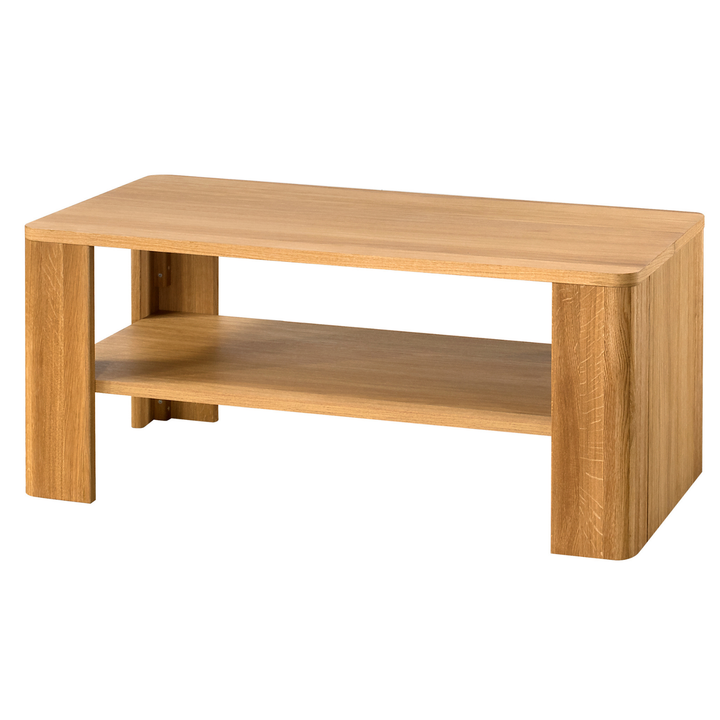 Table basse en chêne miel LONDON 41, 110×48×60 cm | VESKOR