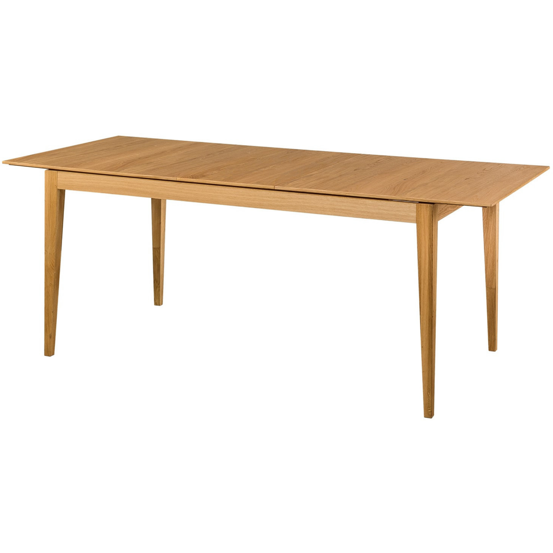 Table de salle à manger en chêne MINURA 40, 160-240x90x76 cm | VESKOR