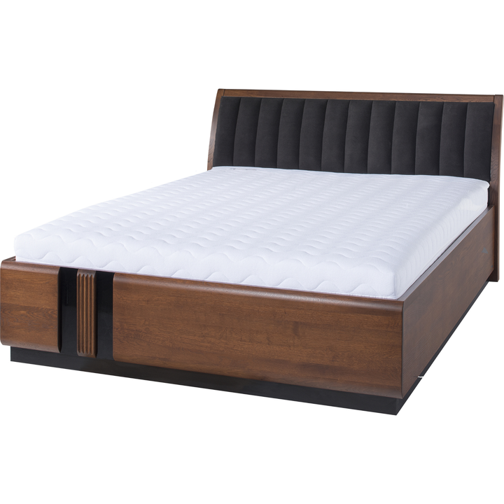 Lit en chêne PORTI 76, 160 x 200 cm | VESKOR