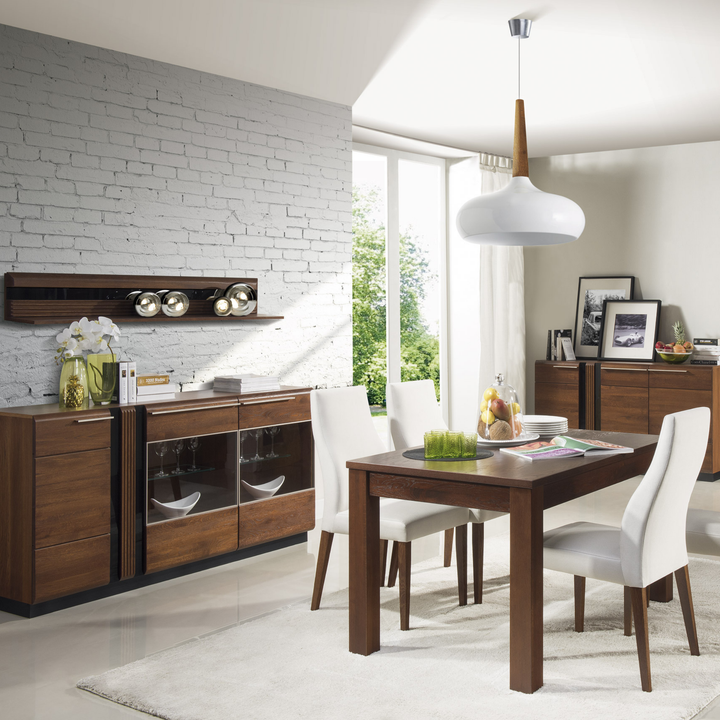 Buffet en chêne PORTI 48, 180x90x42 cm | VESKOR