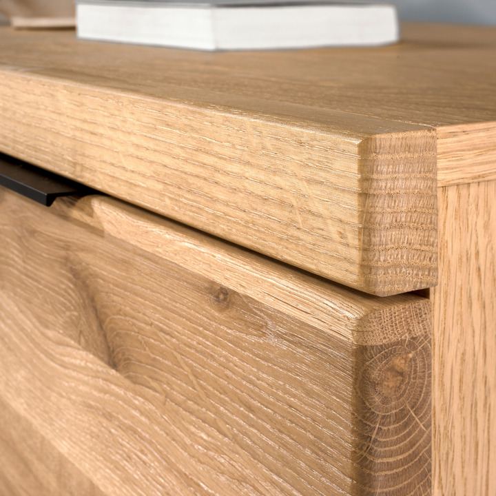 Commode en chêne NAPOLI 20, 180×46×92 cm | VESKOR