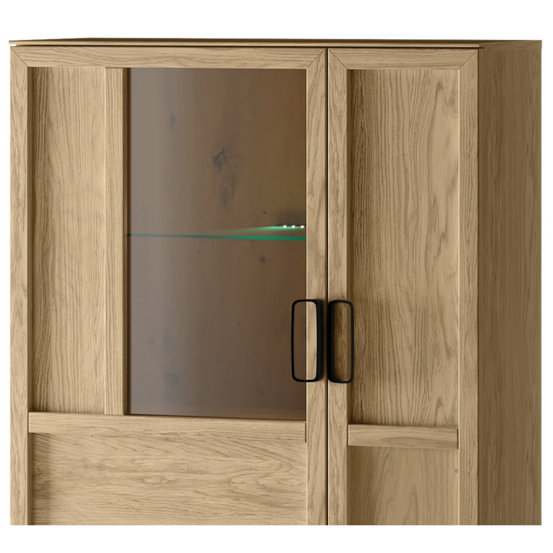 Vitrine en chêne LIMBO 15, 95×42×124 cm | VESKOR