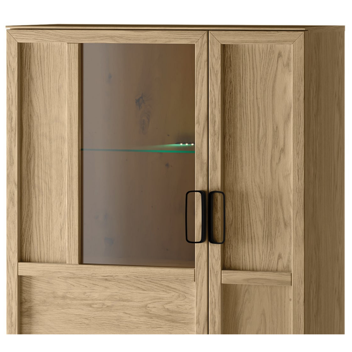 Vitrine en chêne LIMBO 15, 95×42×124 cm | VESKOR