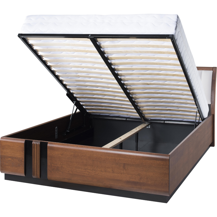 Lit en chêne PORTI 76, 160 x 200 cm | VESKOR