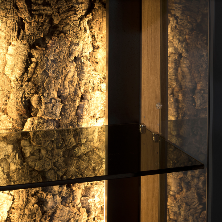 Meuble TV en chêne NAPOLI 31, 200×60×50 cm | VESKOR