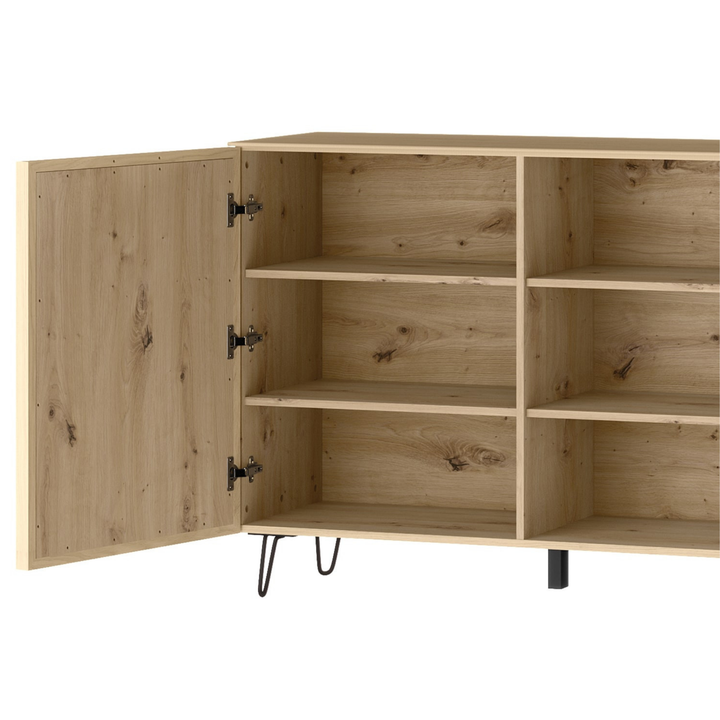 LIMBO 47 commode en chêne, 180×89X42 cm | VESKOR