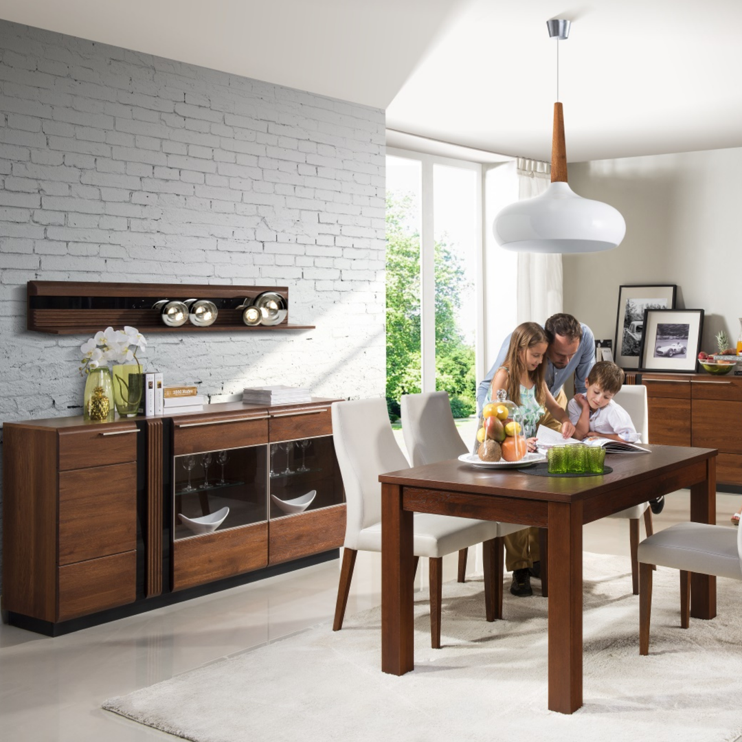 Buffet en chêne PORTI 48, 180x90x42 cm | VESKOR