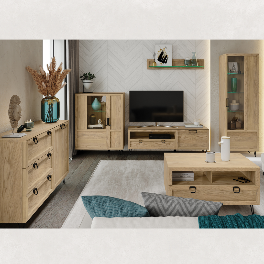 Miroir en chêne LIMBO 80, 110×4×60 cm | VESKOR