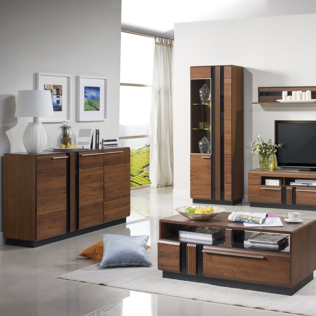 Buffet en chêne PORTI 45, 160x90x42 cm | VESKOR