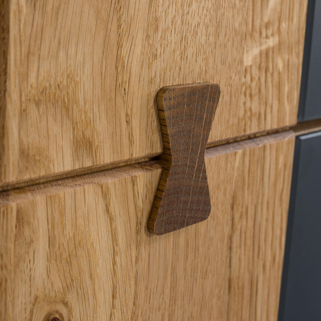 Commode en chêne MINURA 47, 195x85x40 cm | VESKOR