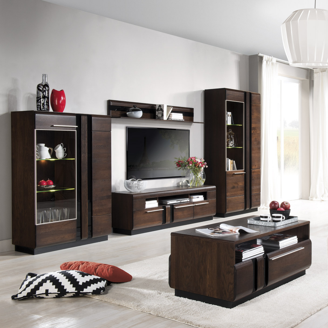 Table basse en chêne PORTI 41, 110x47x60 cm | VESKOR