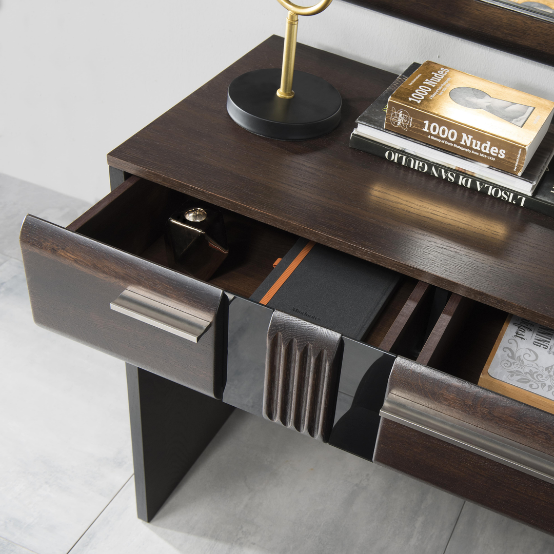 Coiffeuse en chêne PORTI 78, 110x78x46 cm, VESKOR | VESKOR