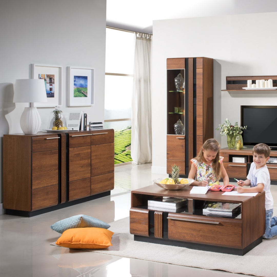 Buffet en chêne PORTI 45, 160x90x42 cm | VESKOR