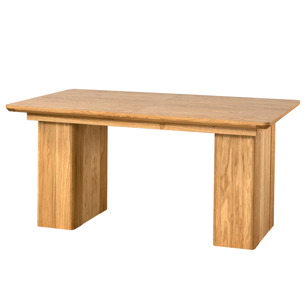 Table de salle à manger en chêne miel LONDON 40, 160-240×90×76 cm | VESKOR