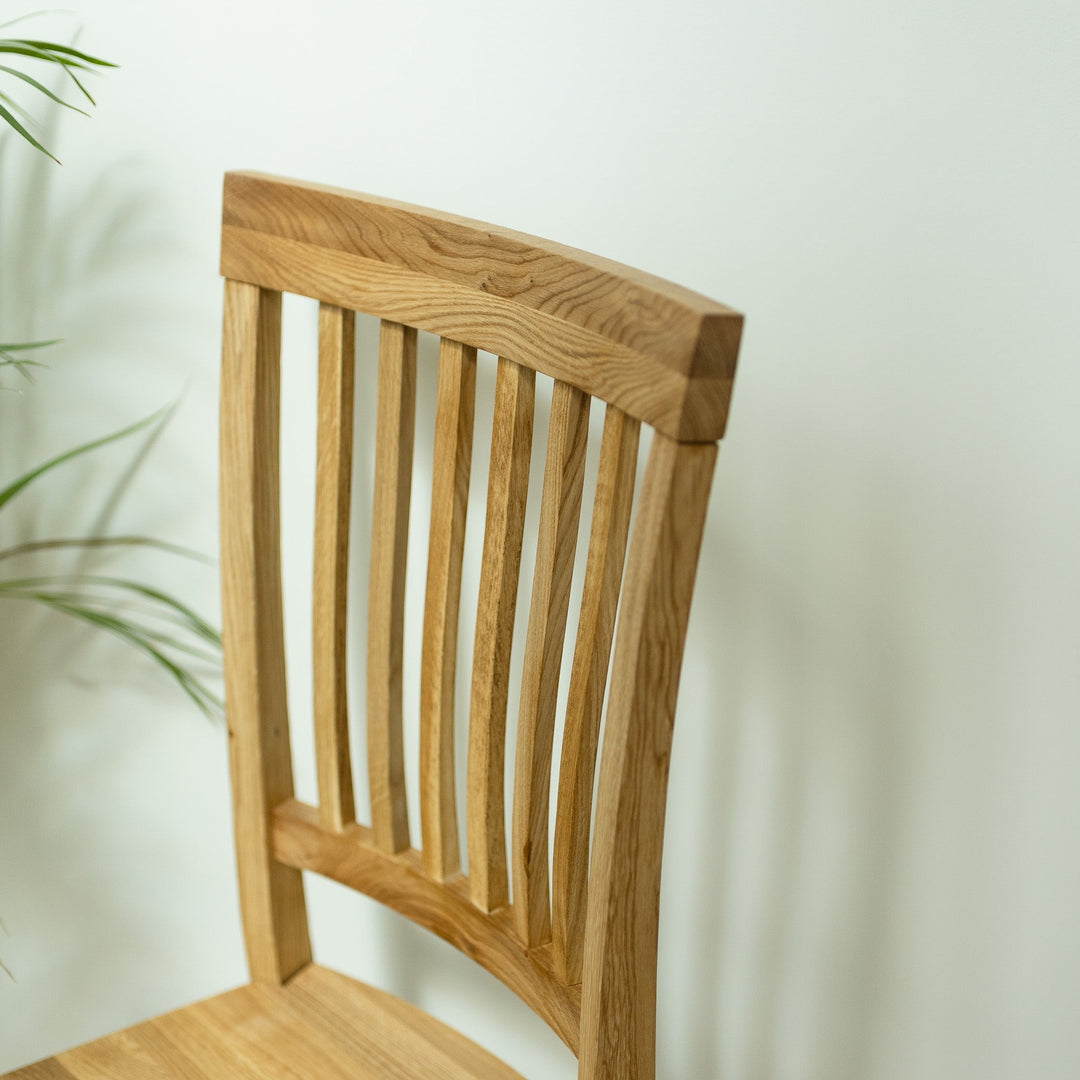Lot de 2 ou 4 chaises de salle à manger en chêne massif Provance | VESKOR
