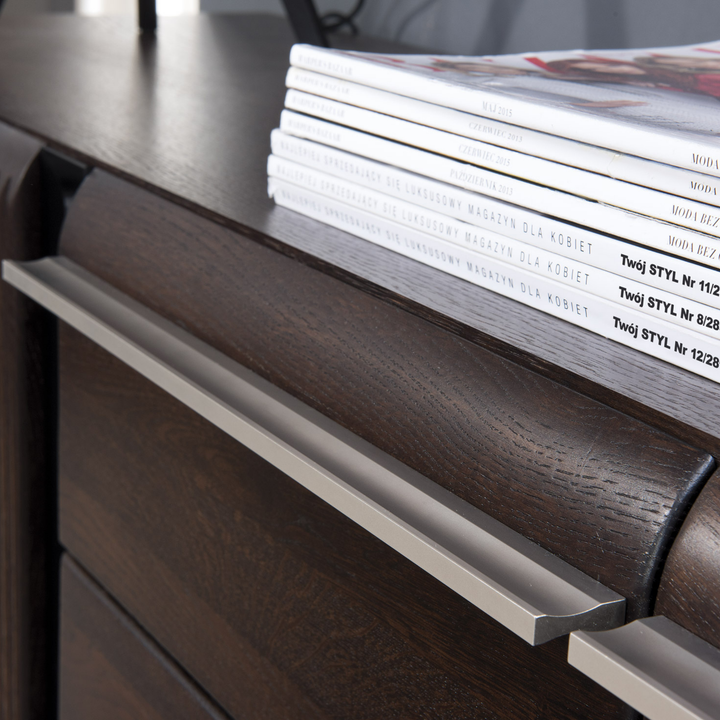 Meuble TV en chêne PORTI 25, 160x51x42 cm, VESKOR | VESKOR