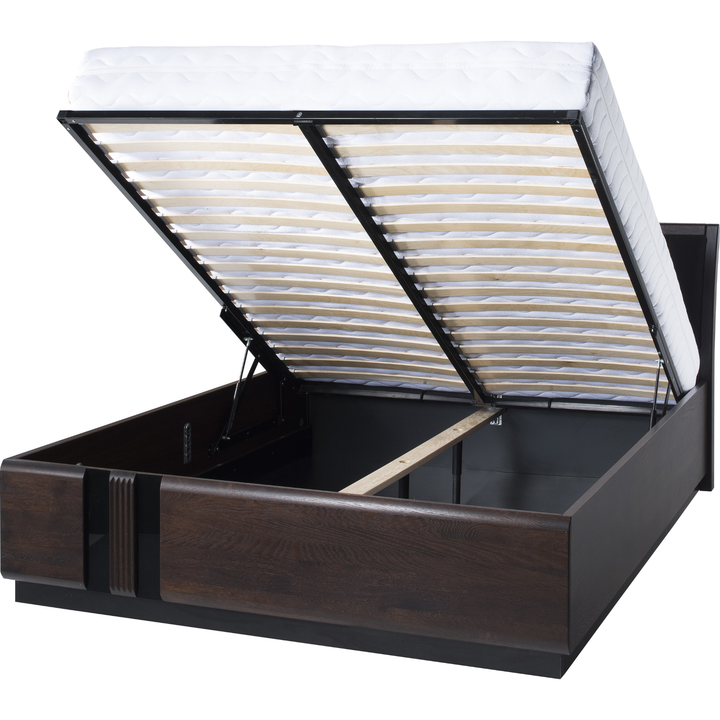 Lit en chêne PORTI 76, 160 x 200 cm | VESKOR