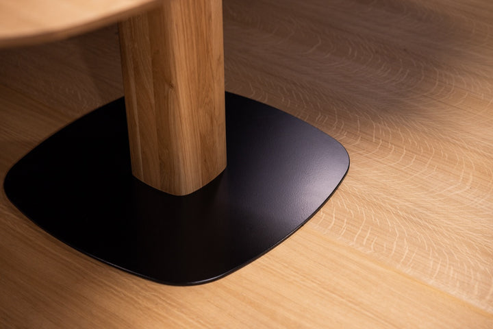 Table de salle à manger fixe en bois massif LUNA | KARPIS