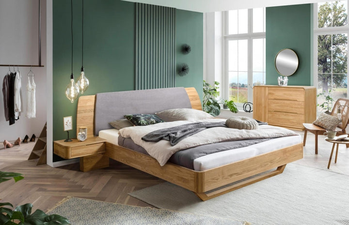 VESKOR Chambre à coucher en chêne massif de la collection Alina Collection de meubles modernes nordiques