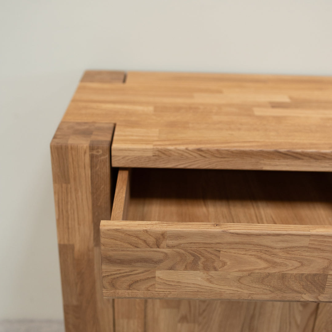 Buffet en chêne massif BALDER, 160x44x82 cm, VESKOR | VESKOR