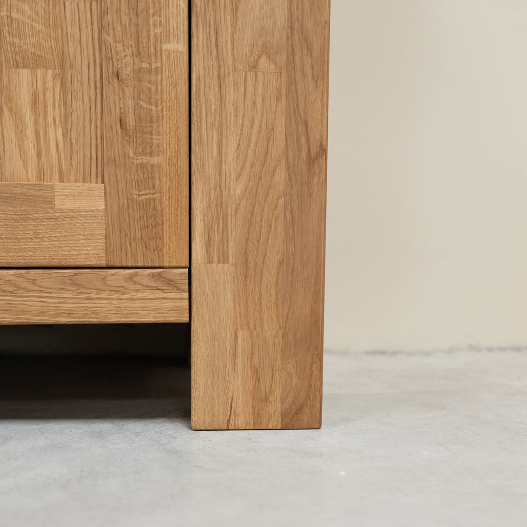 Buffet en chêne massif BALDER, 160x44x82 cm, VESKOR | VESKOR