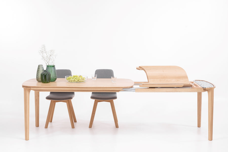 VESKOR Table de salle à manger à rallonge IKONA meubles nordiques modernes