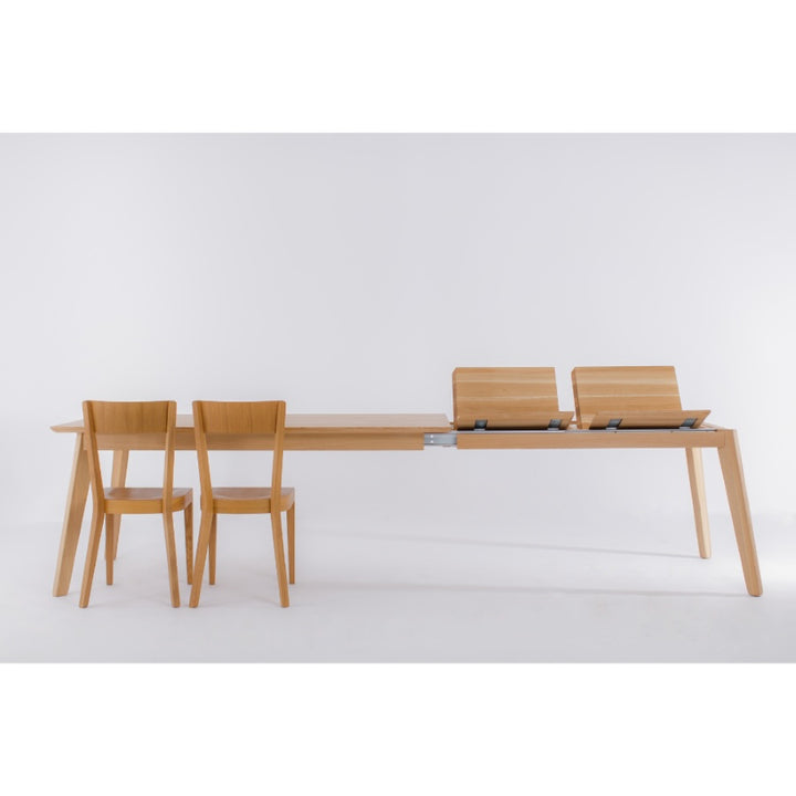 Table de salle à manger à rallonge en bois massif PREMIER | KARPIS