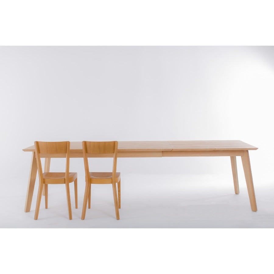 Table de salle à manger à rallonge en bois massif PREMIER | KARPIS