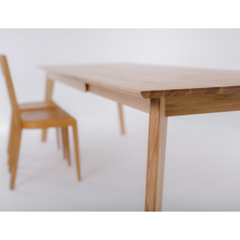Table de salle à manger à rallonge en bois massif PREMIER | KARPIS