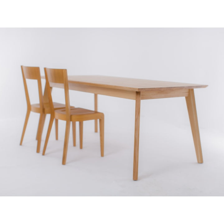 Table de salle à manger à rallonge en bois massif PREMIER | KARPIS