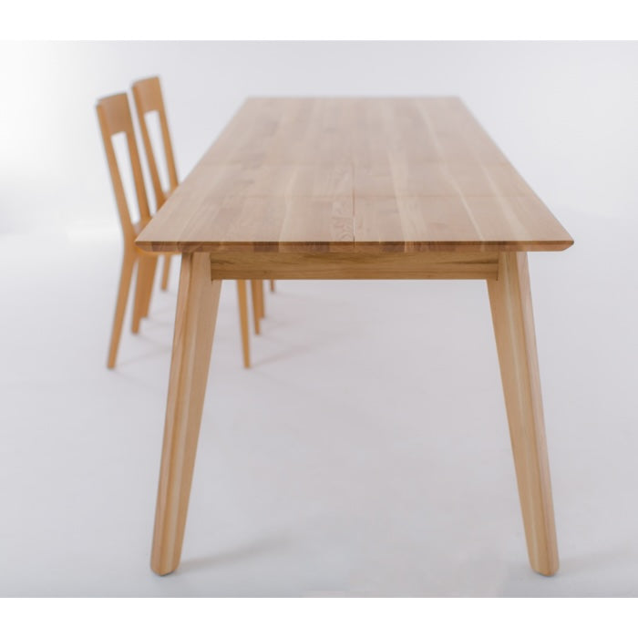 Table de salle à manger à rallonge en bois massif PREMIER | KARPIS