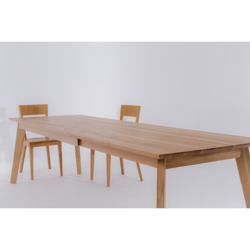 Table de salle à manger à rallonge en bois massif PREMIER | KARPIS