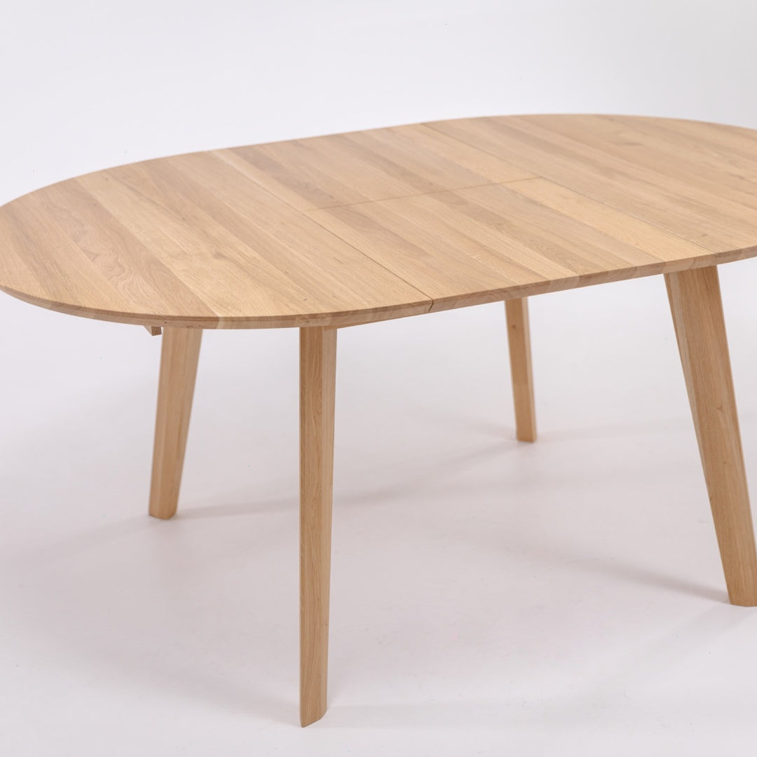 Table à rallonge ronde en bois massif SAGA | KARPIS