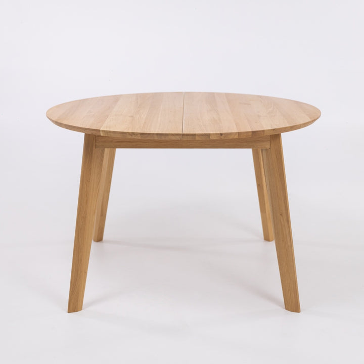 Table à rallonge ronde en bois massif SAGA | KARPIS