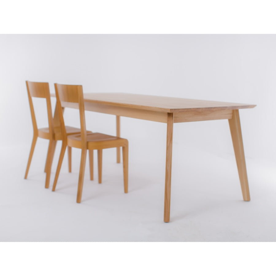 Table de salle à manger fixe en bois massif PREMIER | KARPIS
