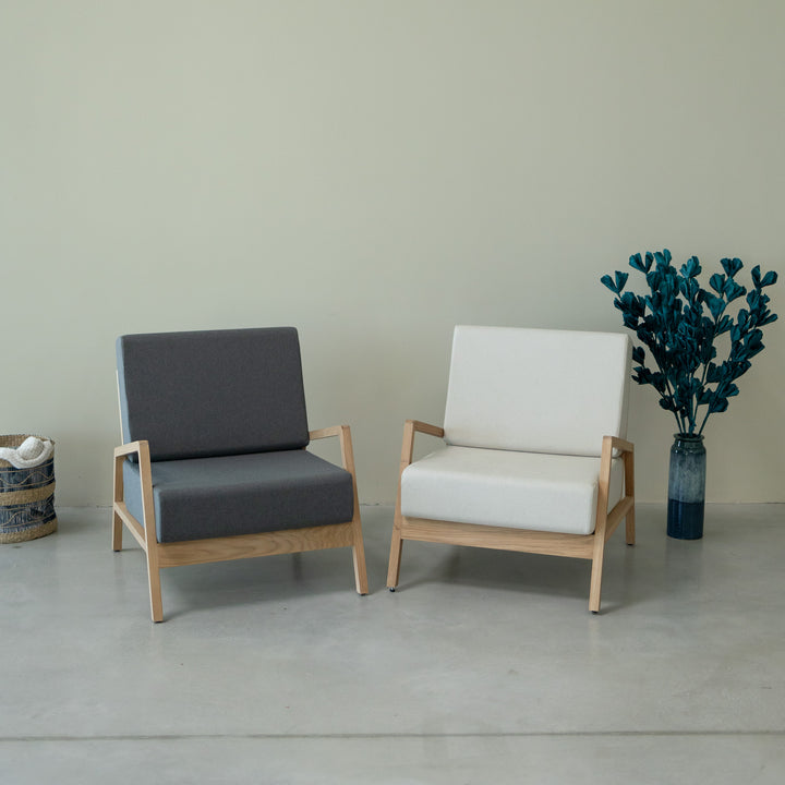 VESKOR Fauteuil en bois massif SUÈDE