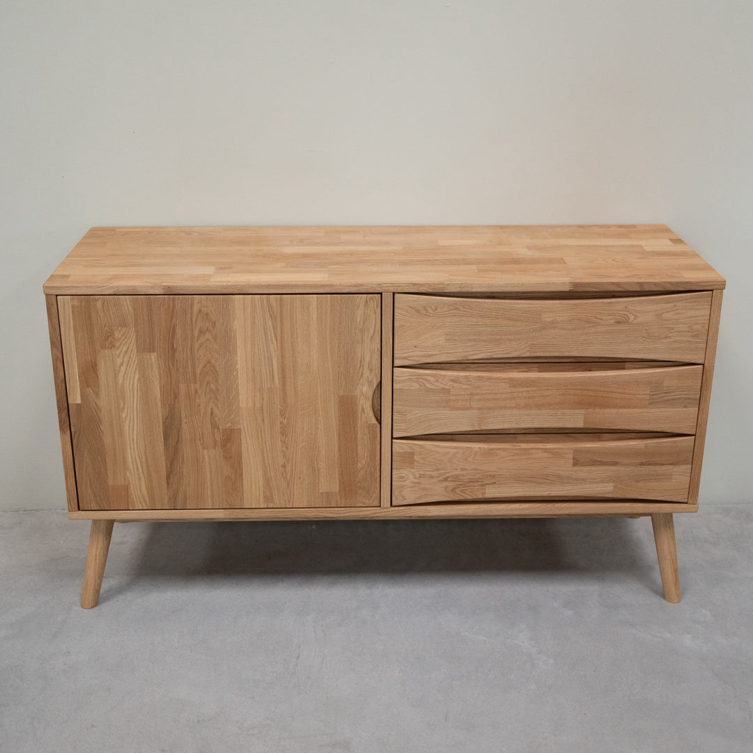 VESKOR Buffet en bois de chêne buffet en chêne massif durable