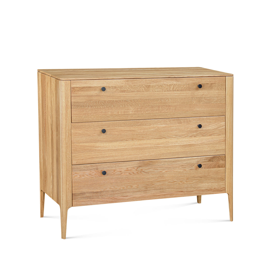 VESKOR Buffet commode en chêne massif Narvik 3
