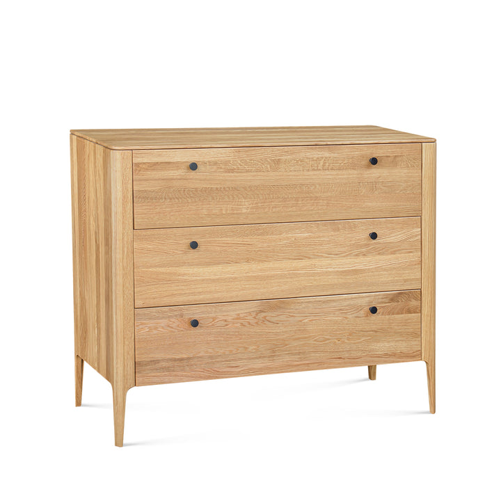 VESKOR Buffet commode en chêne massif Narvik 3