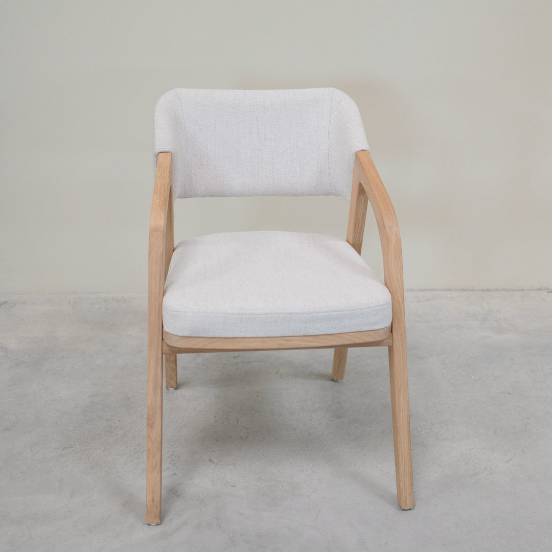 VESKOR Chaise en bois massif de chêne