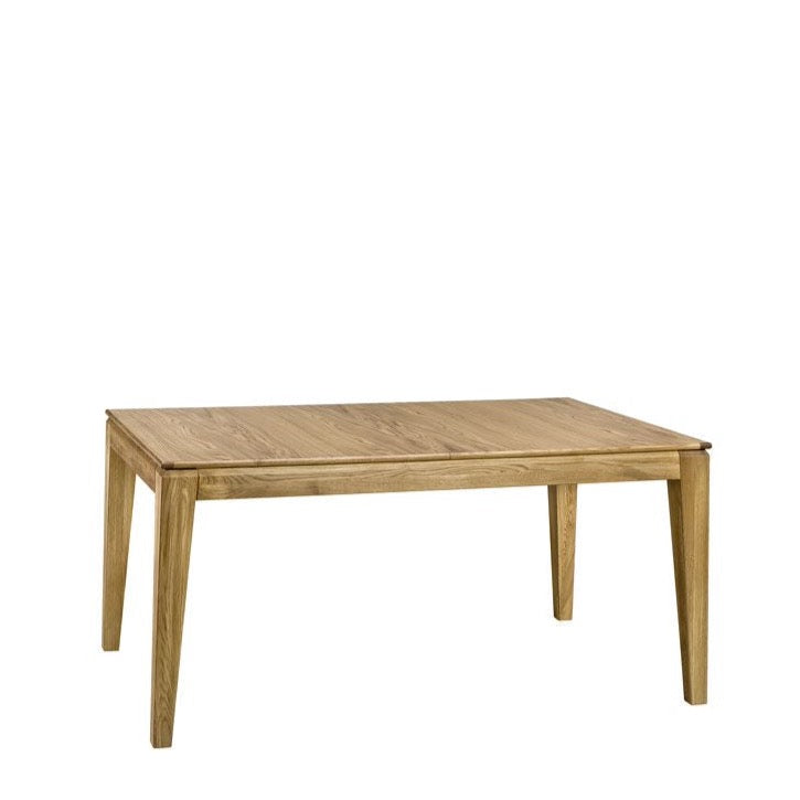 VESKOR Table de salle à manger à rallonge en bois de chêne FREDO